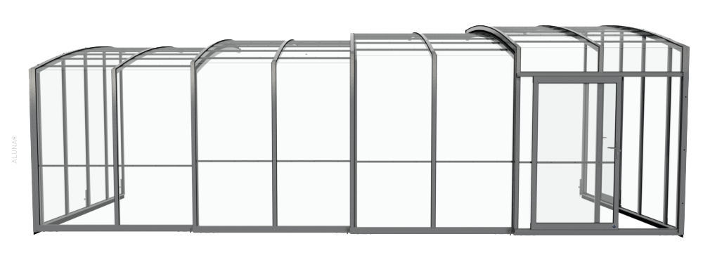 Pooldach Aluna® Aluwall III