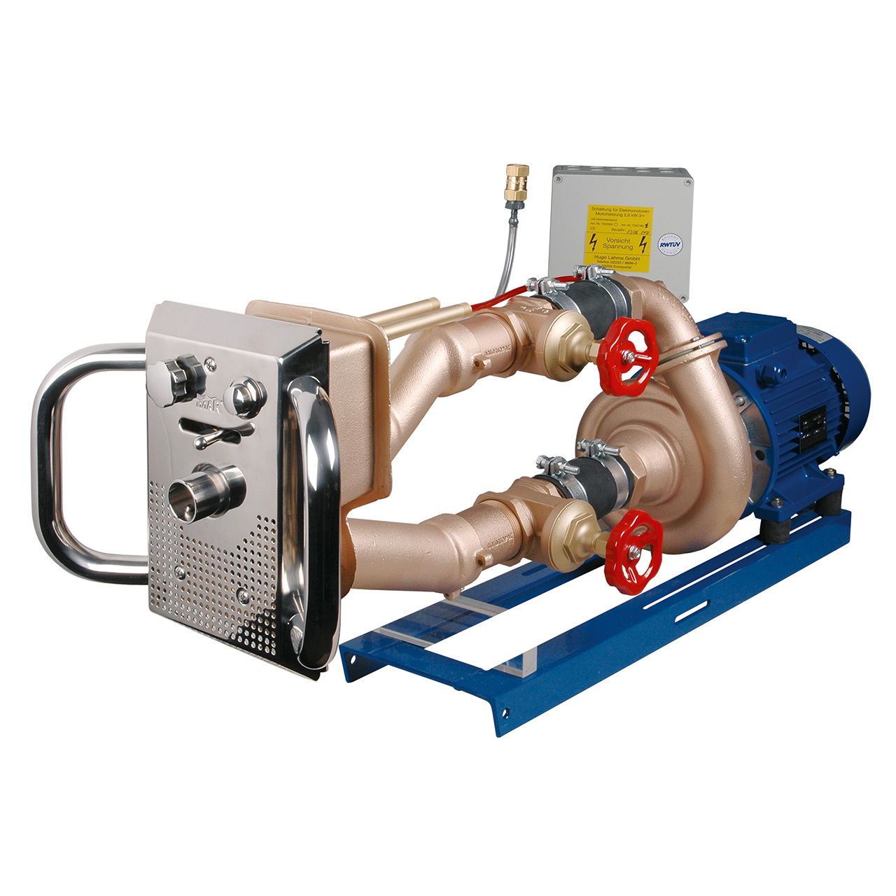 Lahme Anschlusssatz Gegenschwimmanlage Typ JUNIOR