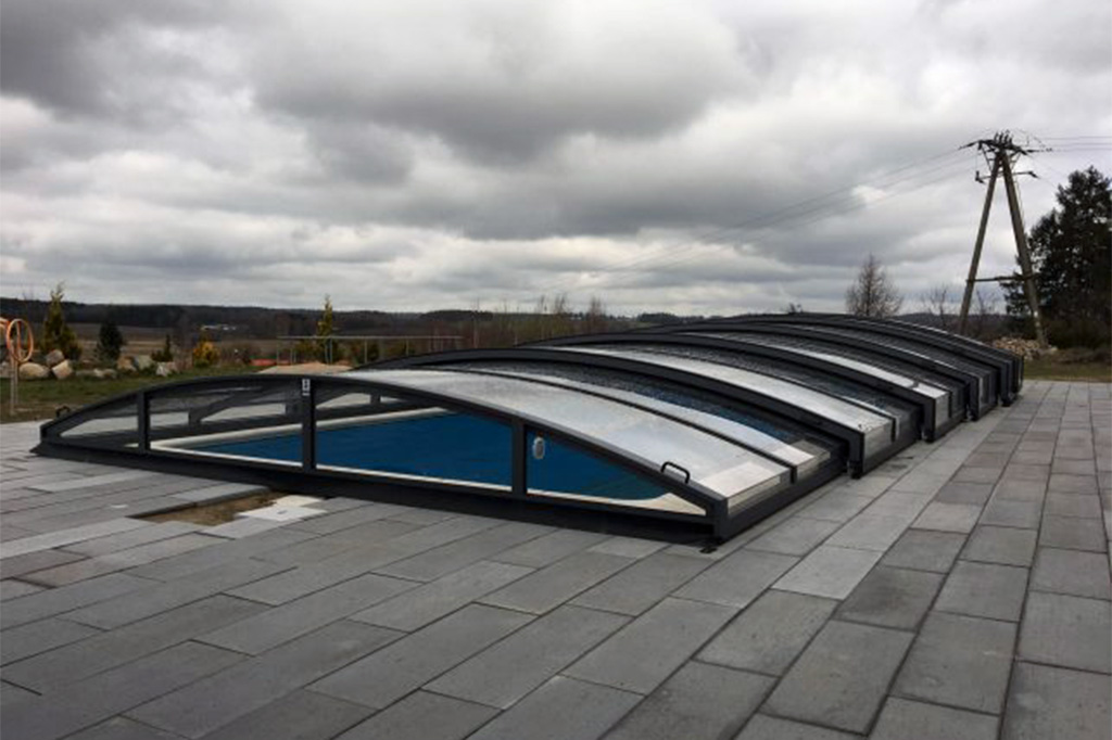 Poolüberdachung Aluna® Eco