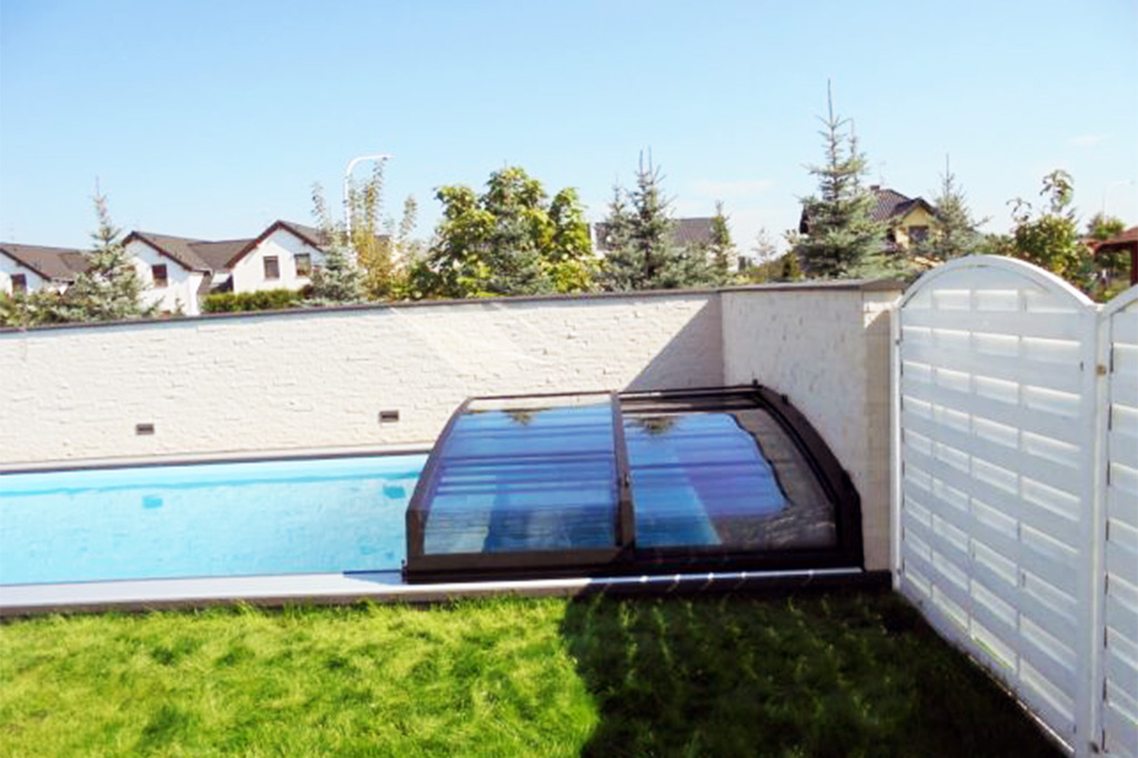 Schwimmbadüberdachung Aluna® Variant Light