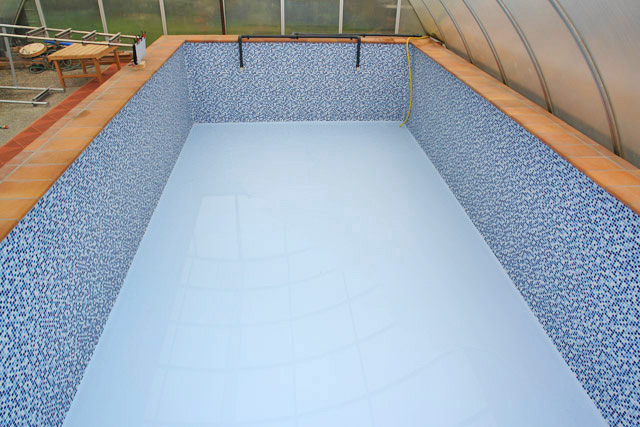 Folienauskleidung mosaik