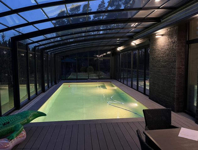 Poolüberdachung Aluna® Aluwall III