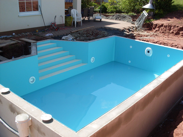 Folienauskleidung Schwimmbad