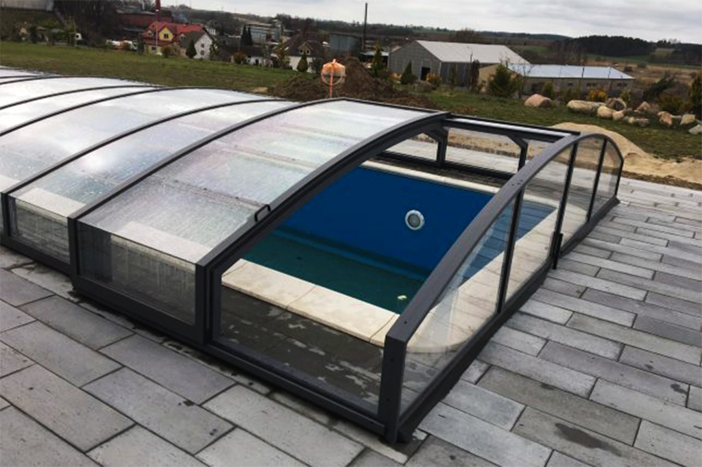 Poolüberdachung Aluna® Eco