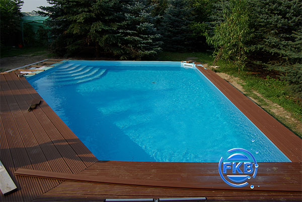 Folienauskleidung Freiform Pool