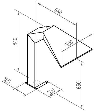Lahme Standard Midi Schwalldusche Anschlusssatz