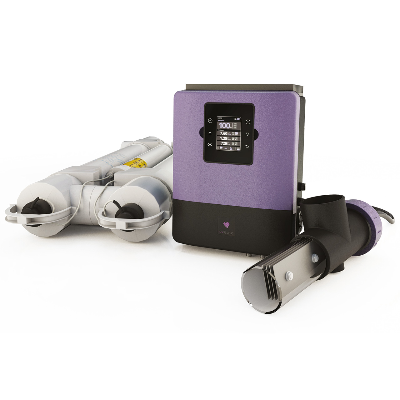 UVSCENIC Hydrolyse und Ionisierung Pool Desinfektionssystem