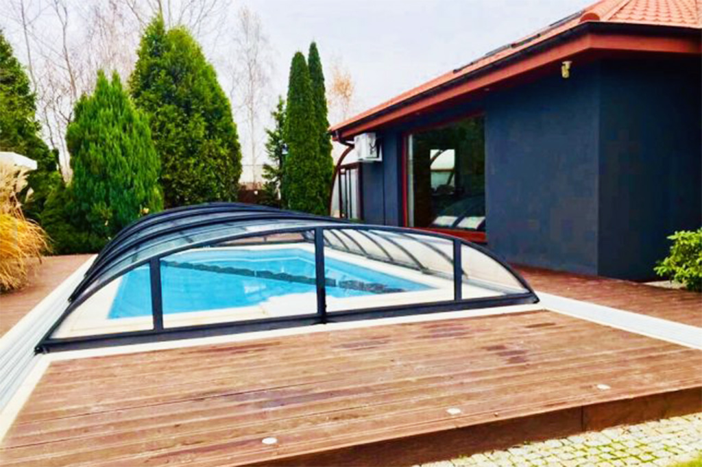 Schwimmbadüberdachung Aluna® Atlanta