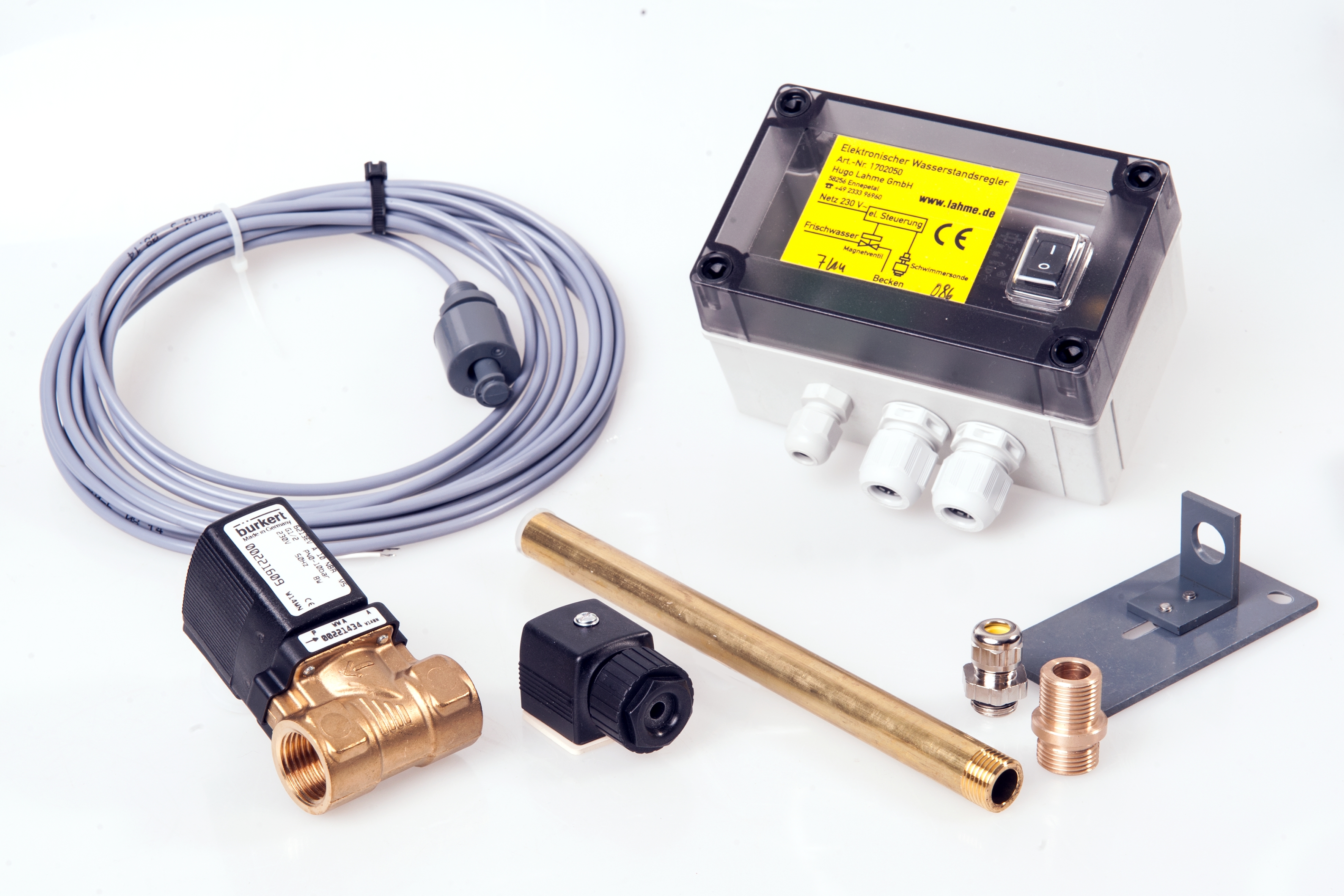 Wasserstandsregler elektronisch für Skimmer groß