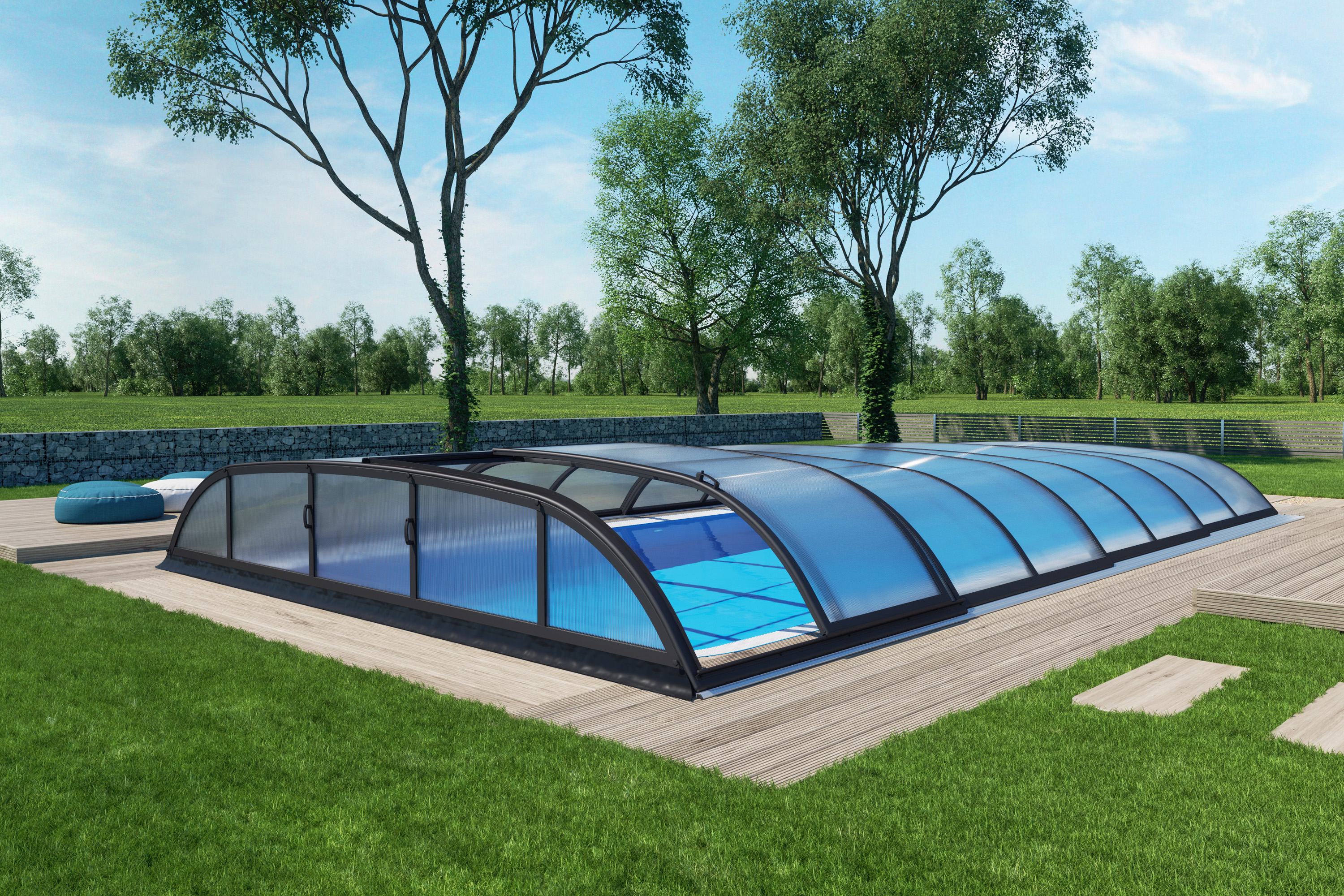 Poolüberdachung Dallas A