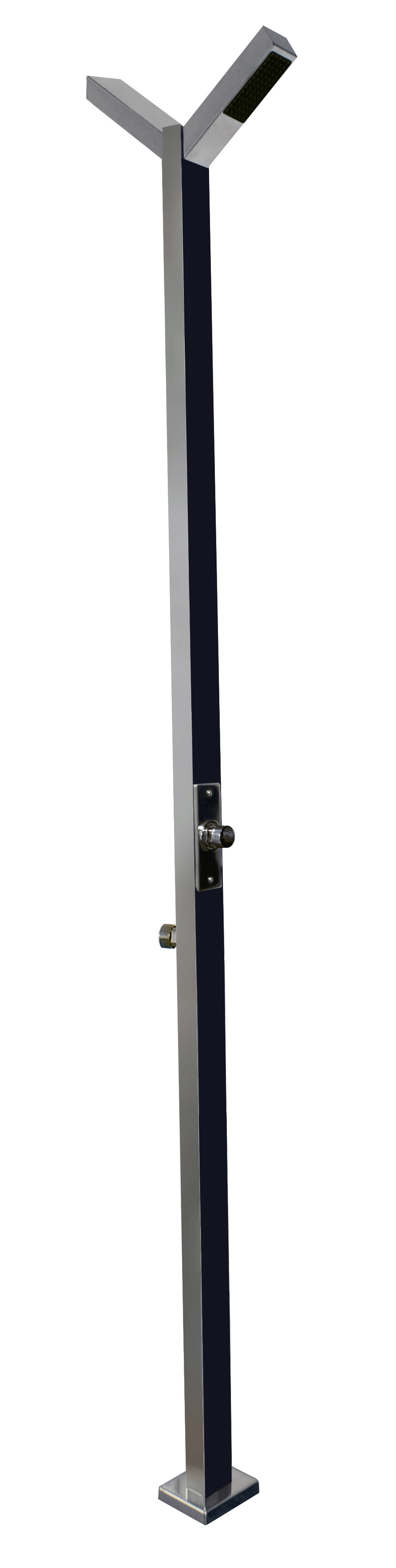 Kaltwasser-Dusche Public mit zwei Duschköpfen