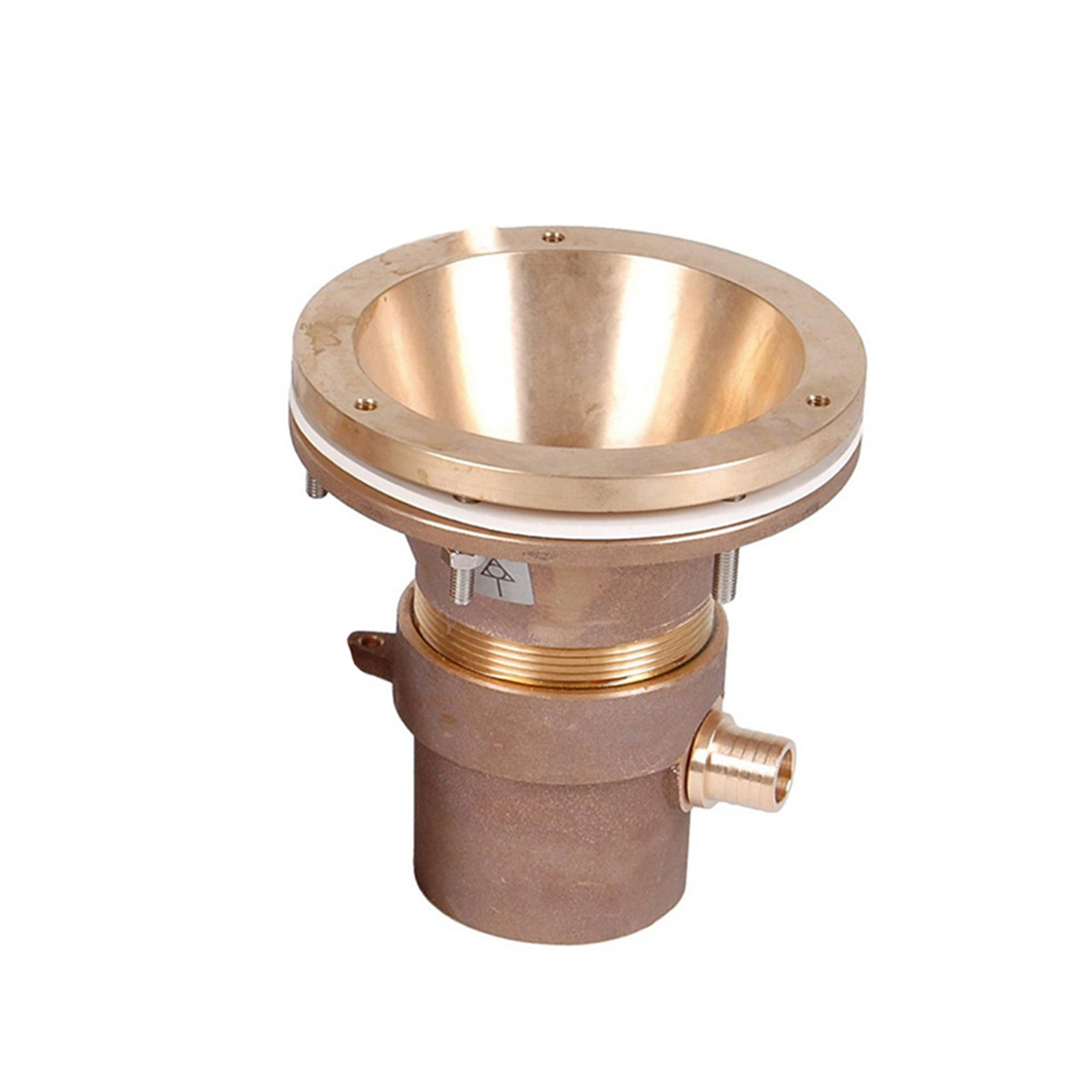 Lahme Combi-Whirl Wandeinbaugehäuse Druckseite