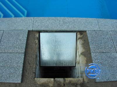 Einstieg Technikschacht